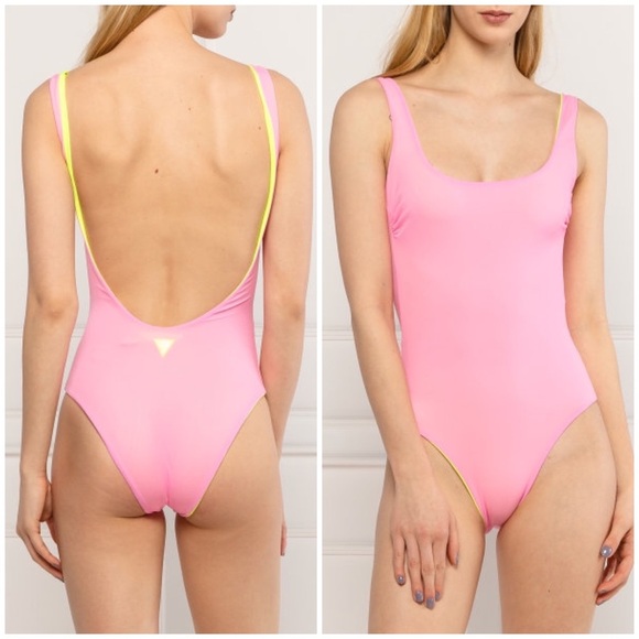 New GUESS REVERSIBLE SWIMSUIT DOUBLE - Picture 7 of 12